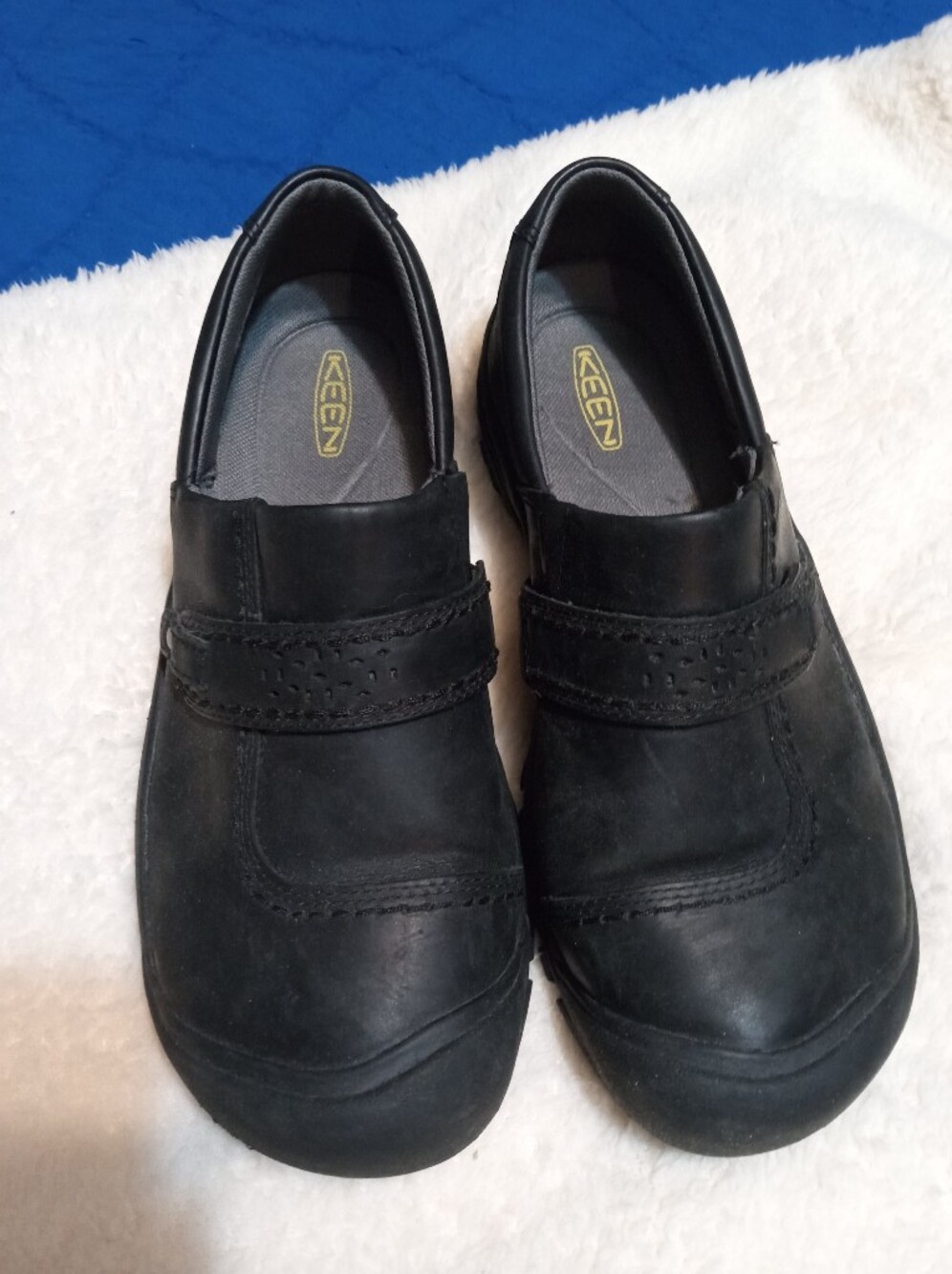 Keen Black Kaci Slip-On Casual Loafers